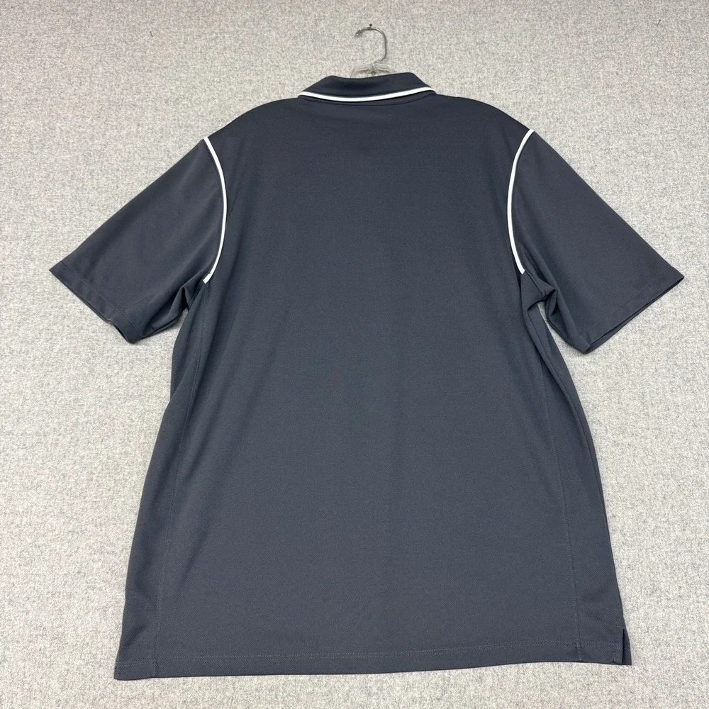 Nike | Dri-FIT LAFD Invitational Golf Polo | Large | Gray | Embroidered Logo